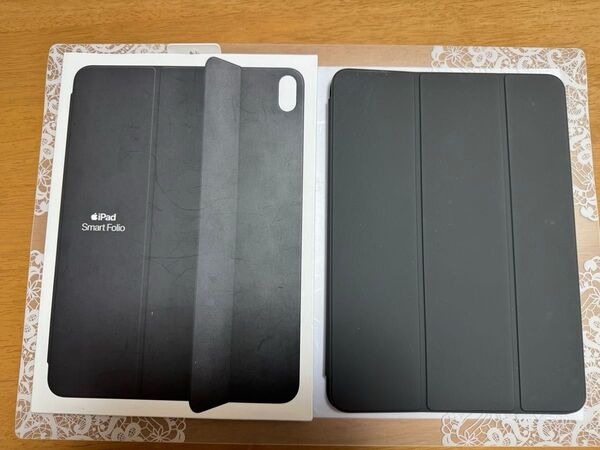 iPad Air 11インチM2 第5世代第4世代Smart Folio MH0D3FE/Aブラック写真撮影のみ