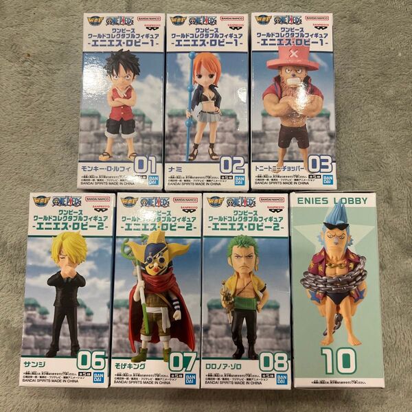 ワンピース ワールドコレクタブル エニエスロビー 1 2 ONE PIECE ワーコレ