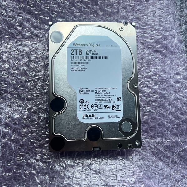 Western Digital 3.5インチ HDD 2TB
