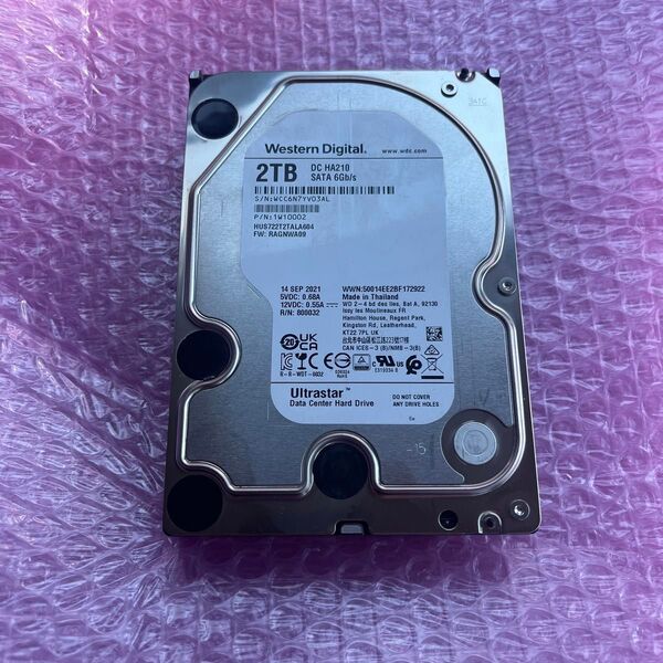 Western Digital 3.5インチ HDD 2TB