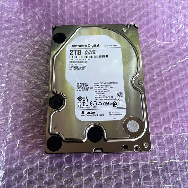 Western Digital 3.5インチ HDD 2TB
