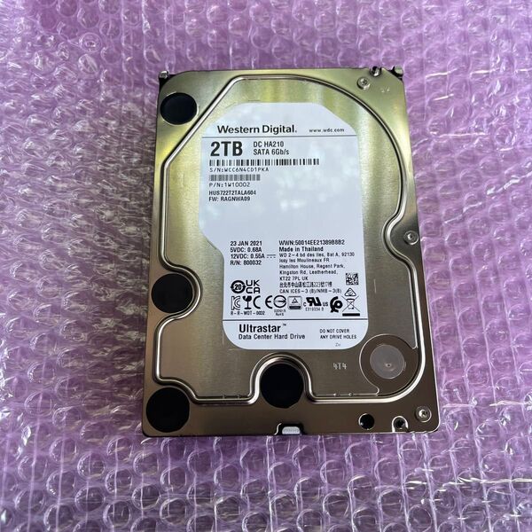 Western Digital 3.5インチ HDD 2TB