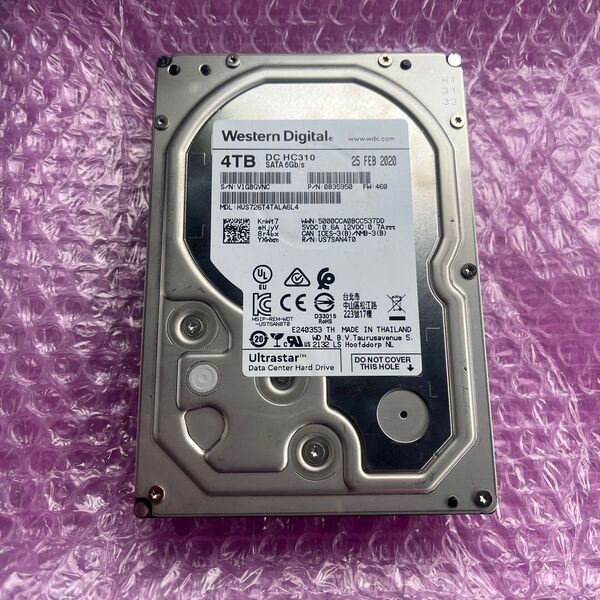 Western Digital 3.5インチ HDD 4TB