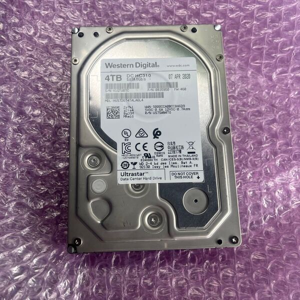 Western Digital 3.5インチ HDD 4TB