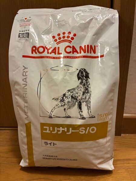 ロイヤルカナン ユリナリーs/o ライト3kg (未開封)+約1.5kg (開封済み)犬用