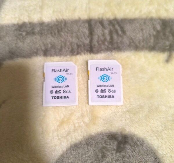 FlashAir 8GB 2枚組 SDカード