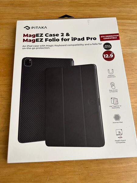 【本日限定】 PITAKAのMagEZ Case 2 & MagEZ Folio for iPad Pro 12.9インチ