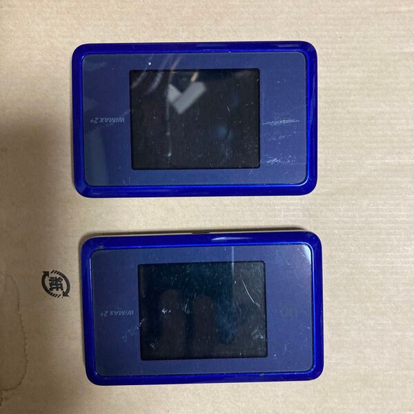 WiMAX2+ モバイルルーター W03 2個セット