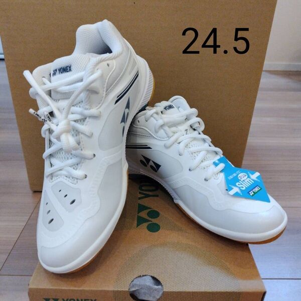 YONEX バドミントンシューズ パワークッション65Zスリム 24.5