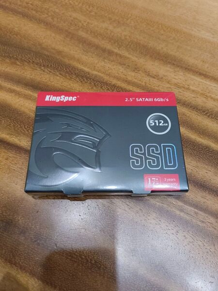 Kingspec SATA SSD 512GB TLC 未開封品