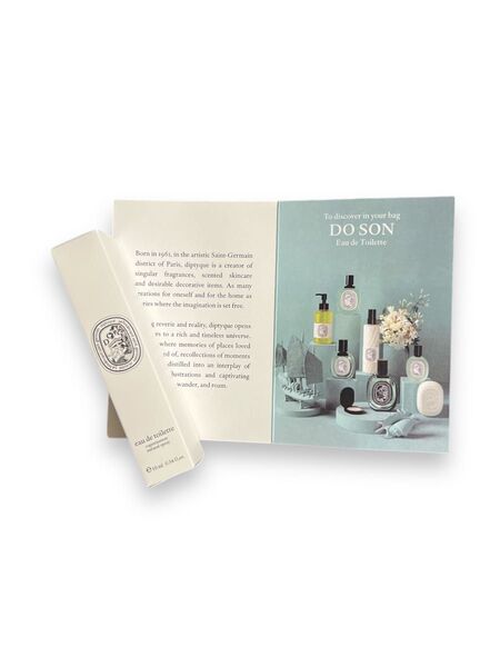 【新品未開封】diptyque DO SON ドソン オードトワレ 香水 カタール航空 ビジネスクラス ディプティック ①