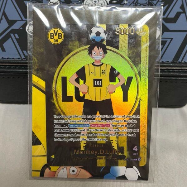 ワンピース カードゲーム ルフィ BVB 09 ドルトムント 英語 リーパラ