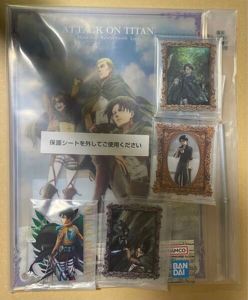 一番くじ 進撃の巨人 アクスタ C賞 E賞 F賞 リヴァイ
