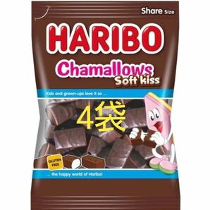 HARIBO ハリボー チョコマシュマロ チャマローズ 200g 大容量 4袋セット