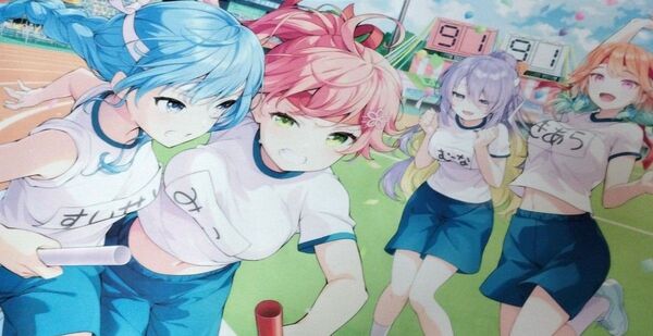 ホロライブ デスクマット