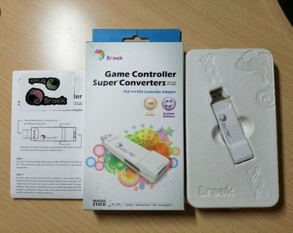 【PS4】Brook P3 to P4 Controller Adapter ZPPN001 used品