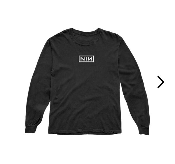 新品未使用 公式 Nine Inch Nails ナインインチネイルズ NIN ロングTシャツ 長袖 ロンT サイズLオフィシャル