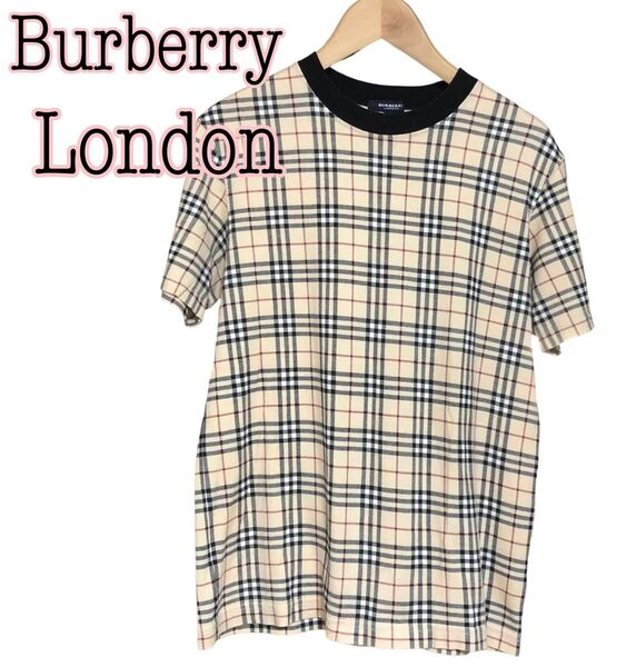 Burberry バーバリーロンドン ノバチェック柄 Tシャツ 160A 半袖Tシャツ カットソー