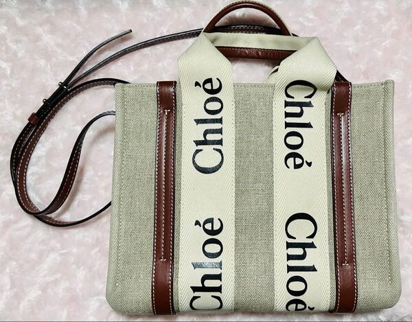 クロエ ウッディ スモール トートバッグ Chloe woody ショルダーバッグ