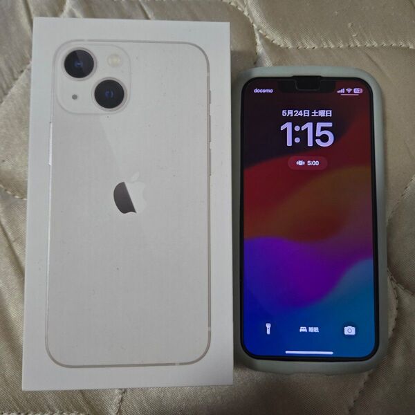 iPhone13mini スターライト