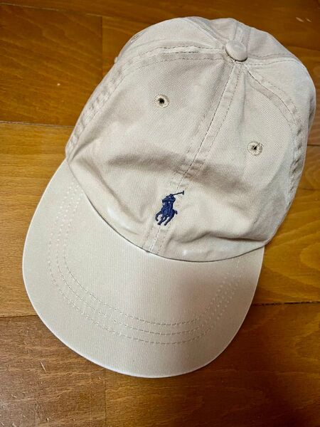 ポロ ラルフローレン きや キャップ 帽子 CAP POLO ベースボールキャップ ベージュ ラルフローレン Polo ロゴ