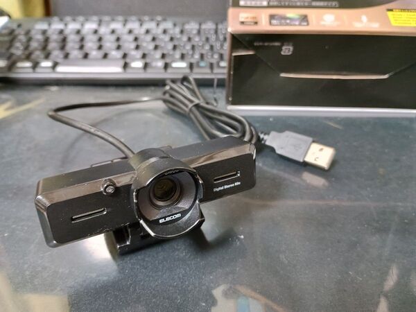 エレコム超高精細Full Hd対応800万画素WebカメラUCAM-C980FB