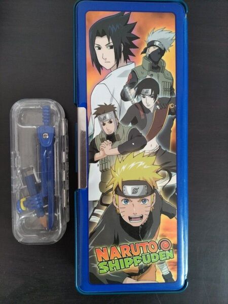 NARUTO -ナルト- 疾風伝 キャラクター筆箱 文房具セット