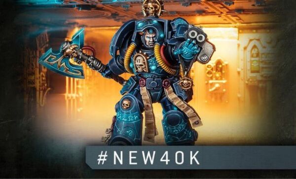 ウォーハンマー ターミネイターライブラリアン、warhammer 40k Librarian Terminator