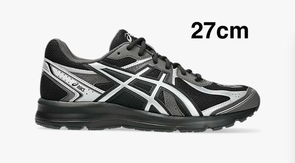 asics JOG 100S ブラック シルバー 27cm