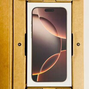 【新品未開封】iPhone16 Pro Max 512GB デザートチタニウム