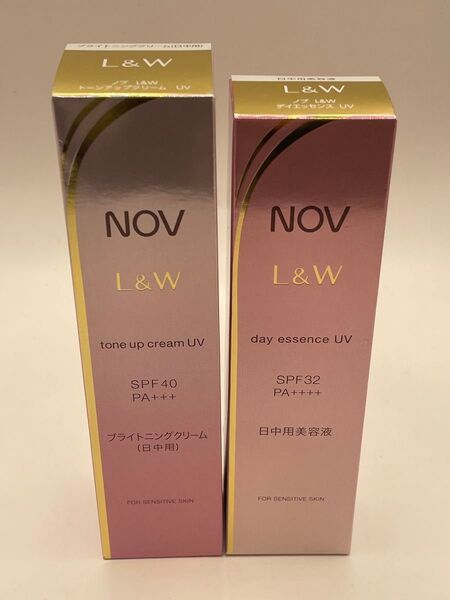 ノブ L&Wセット トーンアップクリーム デイエッセンス UV