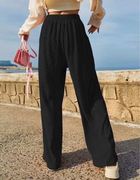 新品タグ付き SHEIN ワイドパンツ 夏春パンツ