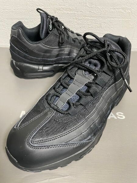 ナイキ NIKE AIR MAX 95 ESSENTIAL black 28.5cm 美品