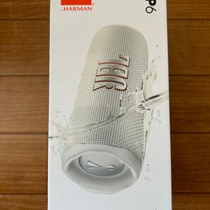 ポータブルウォータープルーフスピーカー JBL Flip 6 JBLFLIP6WHT ホワイト 未開封 白 filp 6