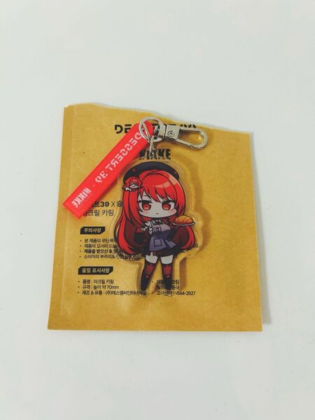 NIKKE 勝利の女神 ラピ レッドフード アクリルキーリング アクリル アクリルキーホルダー カフェスタイル