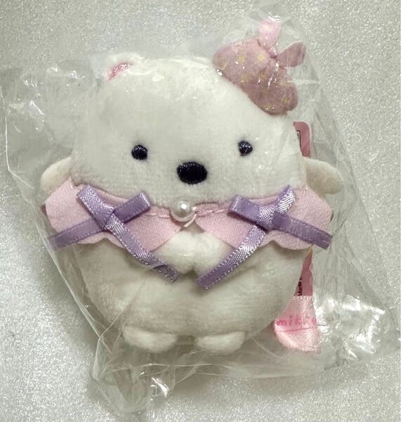 すみっコぐらし てのりぬいぐるみ 天使なえびてんアイドル しろくま