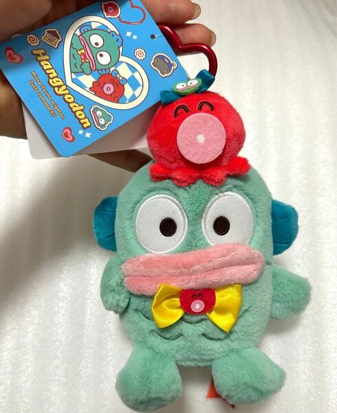 新品 サンリオ ハンギョドン 40周年ハートダイナー マスコット ぬいぐるみ