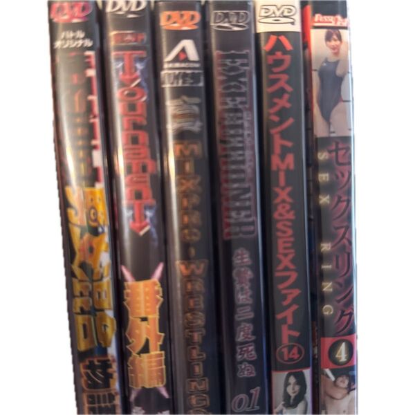本日限定相談価格 期間限定出品 5/13まで 中古DVD 6本セット キャットファイト
