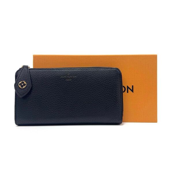 ルイヴィトン M63102 ポルトフォイユ コメット 長財布 ロングウォレット ブラック 黒 レザー 革 LOUISVUITTON