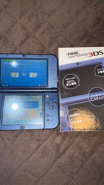 new NINTENDO 3DS LL メタリックブルー 箱、説明書有り ニュー ニンテンドー3DS LL 任天堂