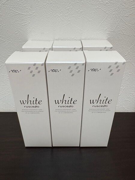 【新品未使用】ルシェロホワイト 100g 6本セット