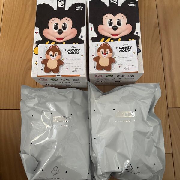 ポップマート ディズニー ミッキーファミリー チップ デール