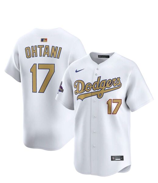 大谷翔平 ドジャース ゴールドユニフォーム ナイキ NIKE 2025年モデル