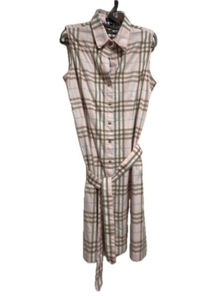 Burberry Blue Label ノースリーブワンピース ピンク チェック