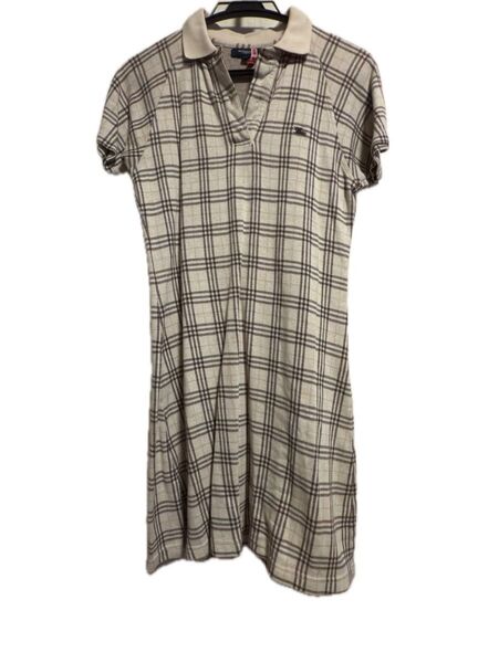 BURBERRY BLUE LABEL チェック柄ワンピース ベージュ