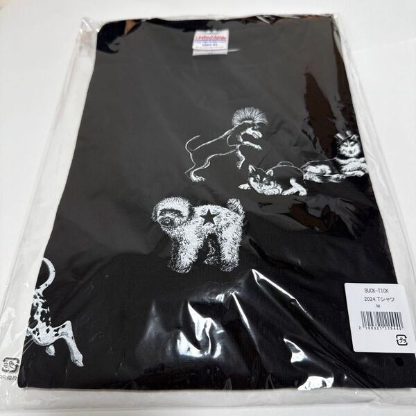 【BUCK-TICK】Tシャツ 5匹のわんちゃん柄 M