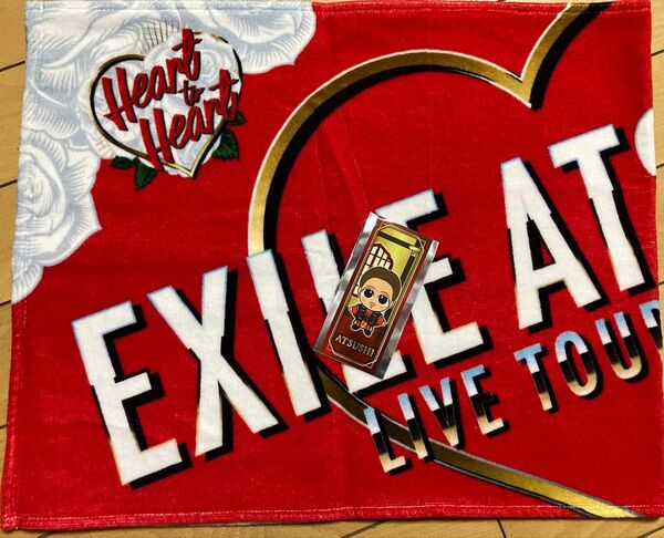EXILE ATSUSHI Heart to Heart 復活祭タオル