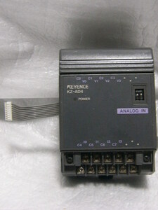 ★動作保証★　KEYENCE PLC KZ-AD4 AD変換/アナログ入力 4ch 拡張ユニット