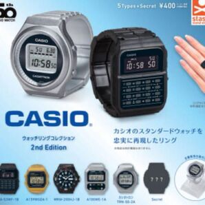 スマホクリーナー付き CASIO カシオ ウォッチリングコレクション 2nd Edition 全6種