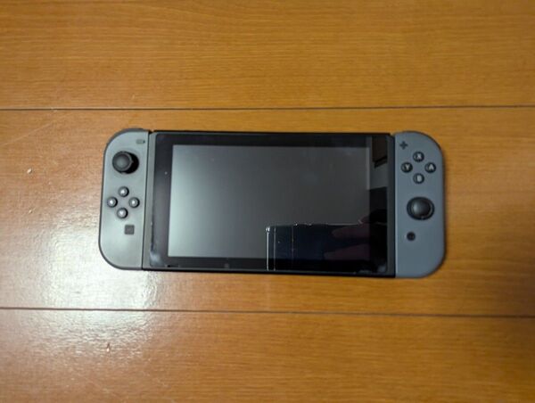 Nintendo Switch本体 ニンテンドースイッチ Joy-Con ACアダプター グレー 動作問題なし ケース付き